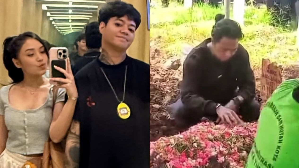 Reza Arap Menangis di Makam Lula Lahfah, Wendy Walters Datang Beri Dukungan
            - galeri foto