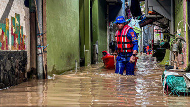 Hujan Deras Bikin 18 RT di Jakarta Terendam Banjir Pagi Ini, Berikut Daftarnya