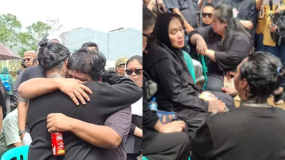 Reza Arap Hadiri Tahlilan Malam Ketiga Lula Lahfah