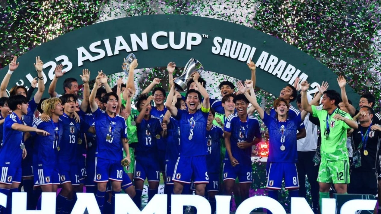 Jepang Gilas China 4-0 di Final, Samurai Muda Cetak Sejarah Juara Piala Asia U-23
            - galeri foto