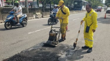 Sempat Telan Korban, Begini Kondisi Terkini Jalan Daan Mogot Jakbar Usai Ditambal
