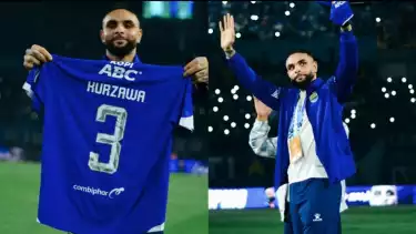 Layvin Kurzawa resmi diperkenalkan kepada para pendukung Persib Bandung.