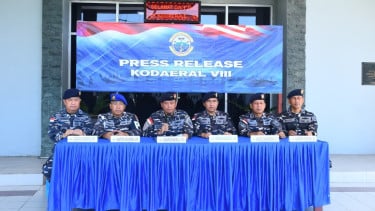 Aniaya Warga Hingga Luka Parah Diduga Akibat Miras Lima Oknum Prajurit TNI AL Ditahan