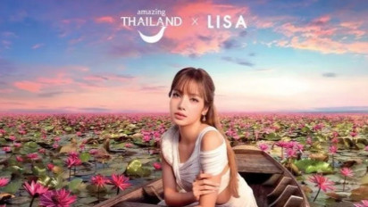 Sedahsyat itu Efek Dipromosikan Lisa BLACKPINK, Danau Red Lotus Thailand Langsung Kebanjiran Wisatawan