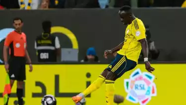 Sadio Mane dalam pertandingan Al Nassr vs Al Taawon, Selasa (27/1/2026)