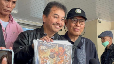 Dilaporkan Eggi Sudjana, Roy Suryo Respons dengan Tunjukkan Lukisan Dua Tuyul Temui Jin Ifrit