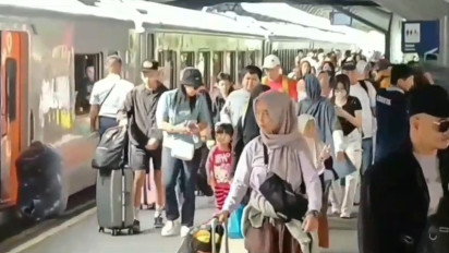 Imbas Gempa Pacitan, Lima Perjalanan Kereta Api di Wilayah Daop 8 Terpaksa Dihentikan