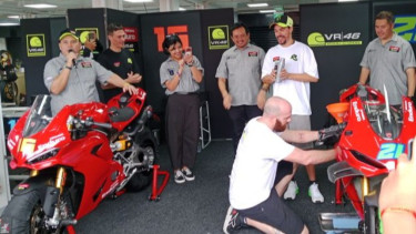Sejumlah Rider MotoGP Sambangi Sirkuit Mandalika! Murid-murid Valentino Rossi Bakal Bina Pembalap Muda Indonesia