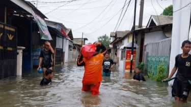 11 RT di Jakarta Masih Terendam hingga Rabu Sore