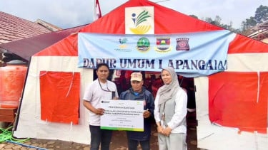 Respons Cepat Tanggap Bencana, Pegadaian Kanwil X Jabar Salurkan Bantuan untik Warga Terdampak Longsor di Cisarua