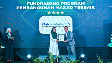 Komitmen ZISWAF Berkelanjutan, Bakrie Amanah Raih Pengakuan Nasional