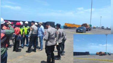 Tragis di Pelabuhan PT DABN, Sopir Trailer Tewas Tertimpa Muatan Kayu