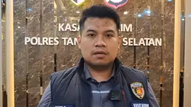 Kasat Reskrim Polres Tangsel, AKP Wira Graha Setiawan
