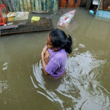 Kali Krukut Meluap Sebabkan 39 RT di Jaksel Terendam Banjir