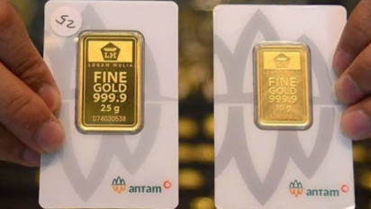 Harga Emas 1 Februari 2026 Masih Anjlok, Antam Bertahan di Rp 2,86 Juta per Gram