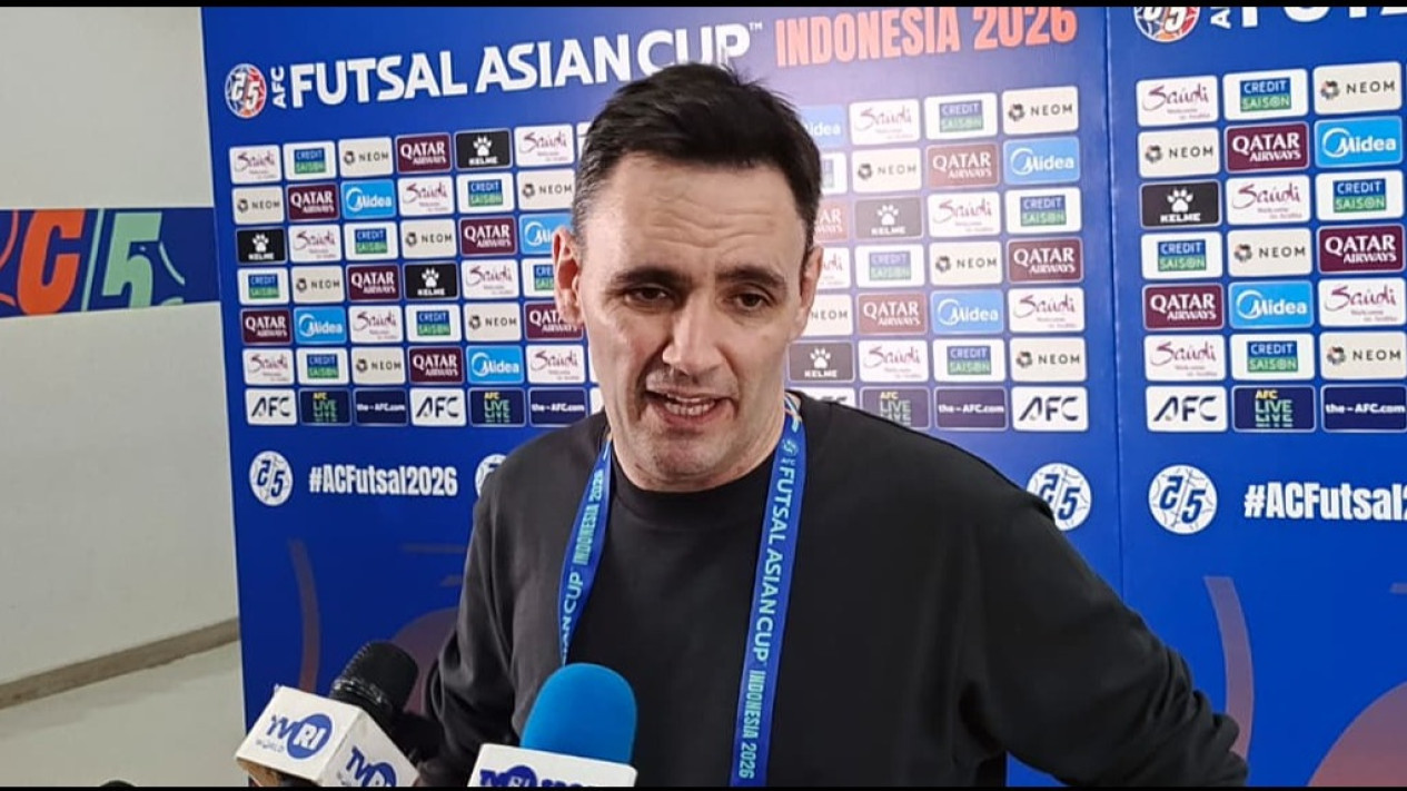 Hector Souto Ungkap Pelajaran Berharga Usai Timnas Futsal Indonesia Tumbangkan Kirgistan di Piala Asia 2026
            - galeri foto