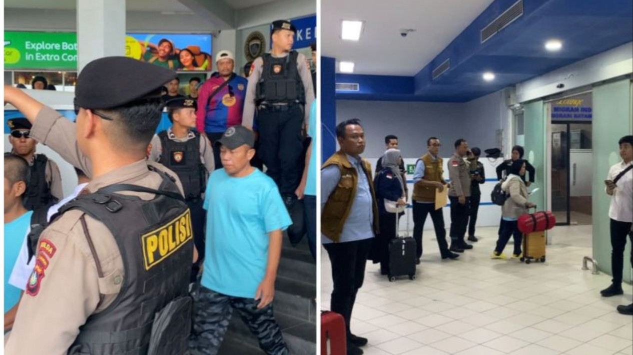 11 ABK Indonesia Dipulangkan usai Selundupkan 7,5 Ton Pasir Timah ke Malaysia
            - galeri foto