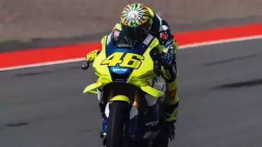 Valentino Rossi di Sirkuit Mandalika