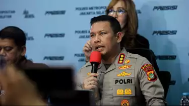 Konferensi Pers Kasus Selebgram Lula Lahfah, di Polres Metro Jakarta Selatan, Jumat (30/1/2026)