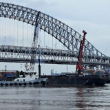 Perusahaan Penabrak Jembatan Mahakam Tanggung Perisai Pilar Kucurkan Rp27 Miliar