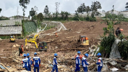 BNPB: 57 Jenazah Korban Longsor Bandung Barat Teridentifikasi