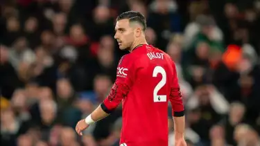 Bek sayap Manchester United Diogo Dalot dirumorkan masuk radar Real Madrid