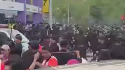 Buntut Video Viral Suporter Persija Vs Persita Ricuh di Tangerang, Polisi Akhirnya Buka Suara