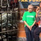 Kisah Mbah Kirno ODGJ di Ponorogo, Dipasung Jeruji Besi 20 Tahun Gegara Ilmu Rawarontek Kini Dijemput Ipda Purnomo