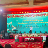 Staf Khusus Menag RI Hadiri Perayaan Natal Kawanua, Tegaskan Visi Presiden Jaga Kerukunan