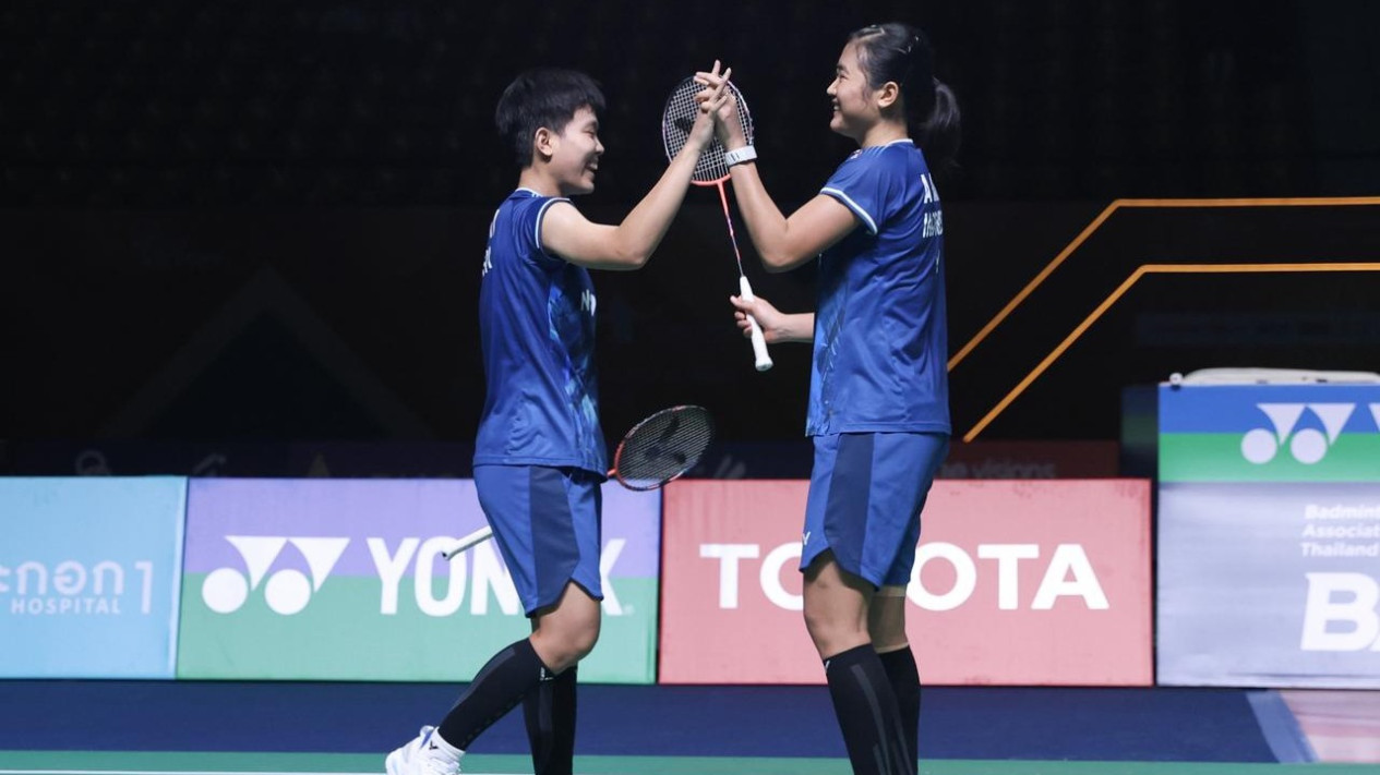 Kalahkan Ganda China di Final, Tiwi/Fadia Juara Thailand Masters 2026
            - galeri foto