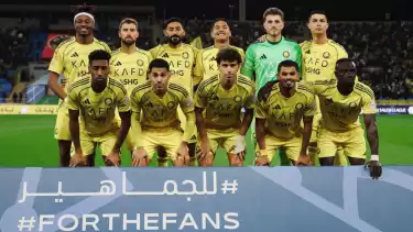 Pemain Al Nassr saat dijamu Al Kholood dalam laga yang digelar Sabtu (31/1/2026)