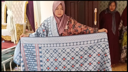 Songket Asli Banyuasin Tergerus Zaman, Pengrajin Desa Merah Mato Kesulitan Pemasaran