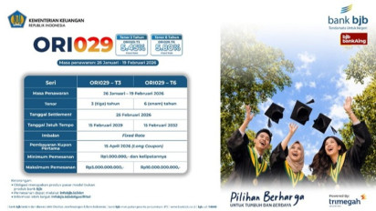 Investasi Aman dan Terjangkau, ORI029 Hadir di bank bjb