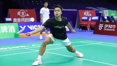 Anthony Ginting jadi kapten tim putra Indonesia di Kejuaraan Asia Beregu 2026
