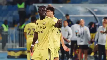 Sadio Mane dalam laga Al Riyadh vs Al Nassr, Senin (2/2/2026)