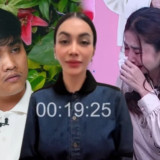 Sambil Berlinang Air Mata, Dewi Perssik Tak Kuasa Dengar Cerita Pilu Ressa Rizky Rossano Dibuang Denada 24 Tahun
