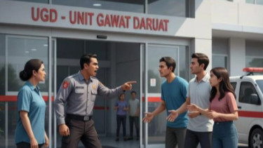 Petugas Keamanan RSU Latersia Binjai Diduga Bersikap Arogan! Keluarga Pasien Diajak Adu Jotos