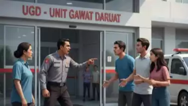 Petugas Keamanan RSU Latersia Binjai Diduga Bersikap Arogan! Keluarga Pasien Diajak Adu Jotos