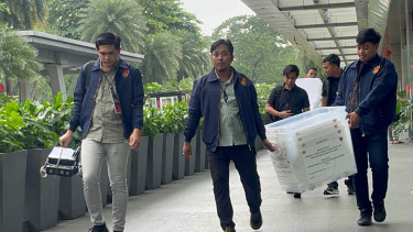 Soal Tindak Pidana Pasar Modal dan TPPU, Dittipideksus Bareskrim Polri Geledah Gedung Equity Tower