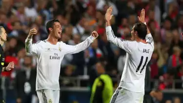 Ronaldo dan Gareth Bale saat berseragam Real Madrid