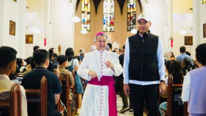 Kunjungi Gereja Katolik Santo Paulus Bandung, Stafsus Menag RI: Kerukunan Umat Beragama Modal Utama Pembangunan Bangsa