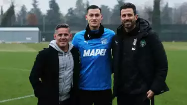 John Herdman, Jay Idzes, dan Fabio Grosso di markas Sassuolo