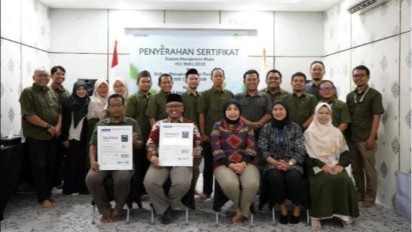 IZI Terima Sertifikasi ISO dari TÜV NORD, Perkuat Tata Kelola di Tengah Tantangan Global