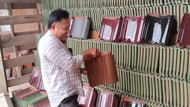Presiden Instruksikan Penggunaan Genteng untuk Program 3 Juta Rumah, Ini Respon Pengrajin Lokal di Banyuasin