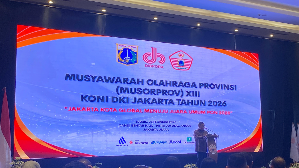 Targetkan Jakarta Jadi Juara Umum di PON 2028, Kelakar Pramono: Kalau Enggak Juara, Ketua KONI-Kadispora Hidupnya Enggak Tenang
            - galeri foto