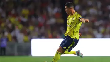 Ronaldo dalam laga Al Nassr vs Al Ittihad di Pro Liga Saudi 2025/2026, Selasa (19/8/2025)