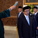 Prabowo Resmi Lantik Juda Agung Jadi Wamenkeu, Gantikan Thomas Djiwandono