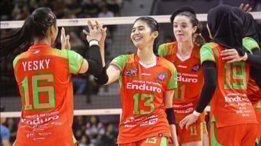 Hasil Proliga 2026, Putri: Megawati HAngestri Cs Menang Lagi, Babat Habis Jakarta Electric PLN Tiga Set Langsung