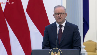 PM Australia Albanese Sampaikan Belasungkawa untuk Korban Bencana Sumatera Saat Bertemu Prabowo