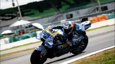 Pembalap Gresini Racing, Alex Marquez di tes pramusim MotoGP 2026